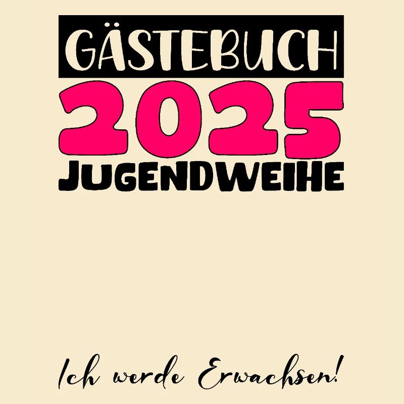Jugendweihe 2025 Gästebuch Geschenk Mädchen Jungen