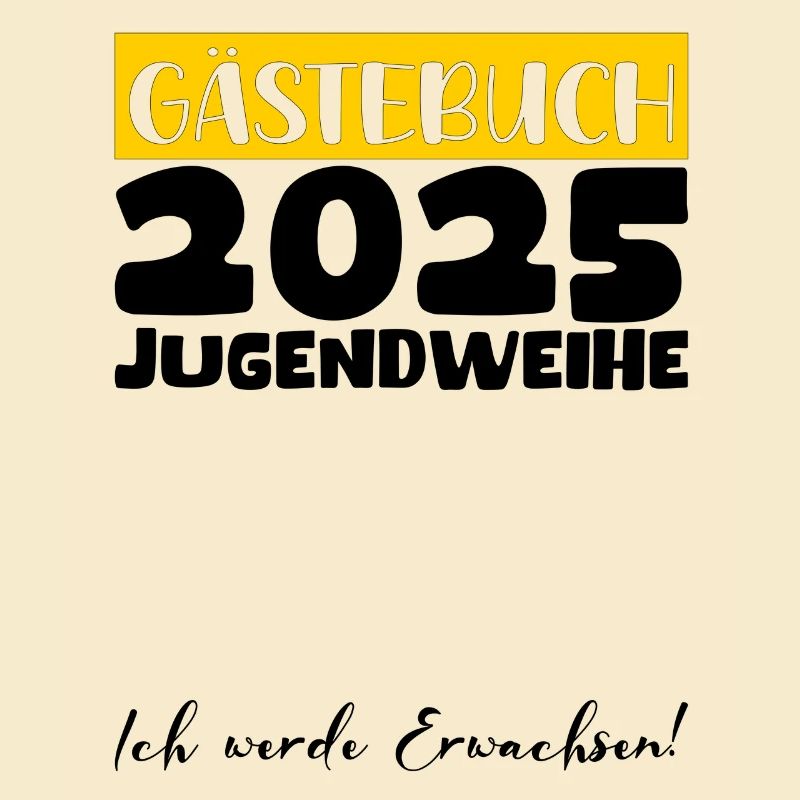 Jugendweihe 2025 Gästebuch Geschenk Mädchen Jungen