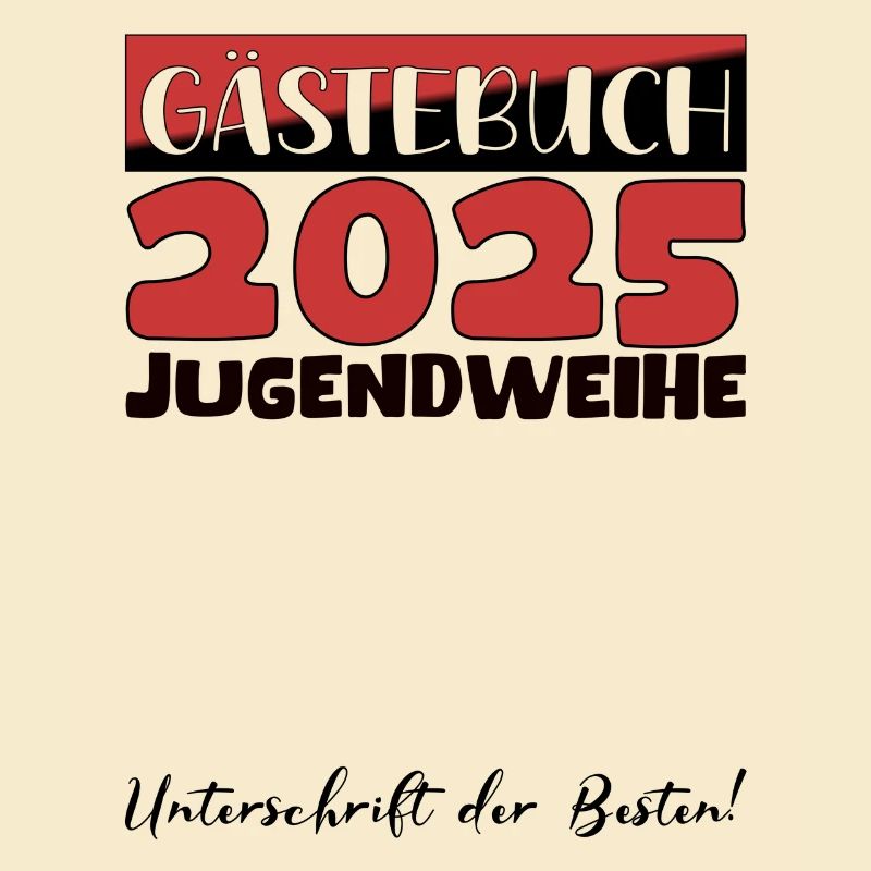 Jugendweihe 2025 Gästebuch Geschenk Mädchen Jungen