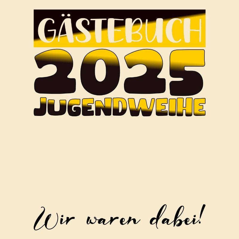 Jugendweihe 2025 Gästebuch Geschenk Mädchen Jungen