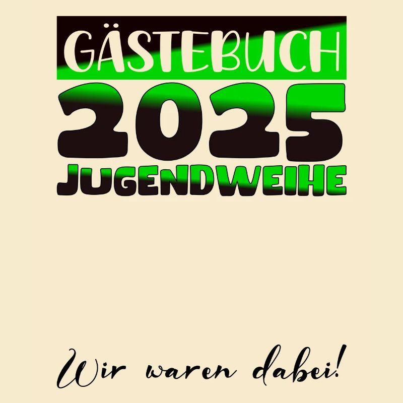 Jugendweihe 2025 Gästebuch Geschenk Mädchen Jungen