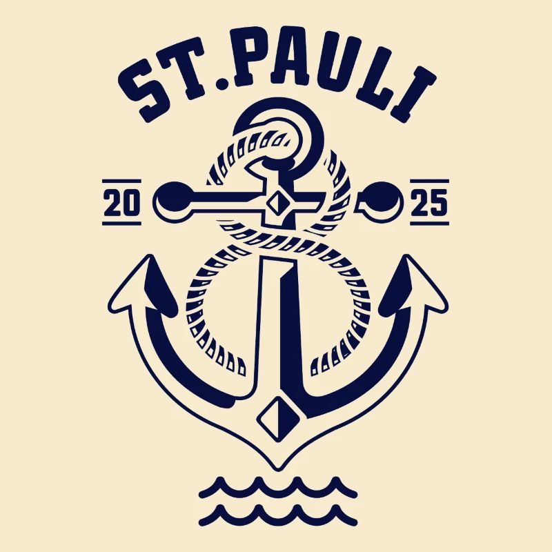 St. Pauli Hamburg Anker Reeperbahn