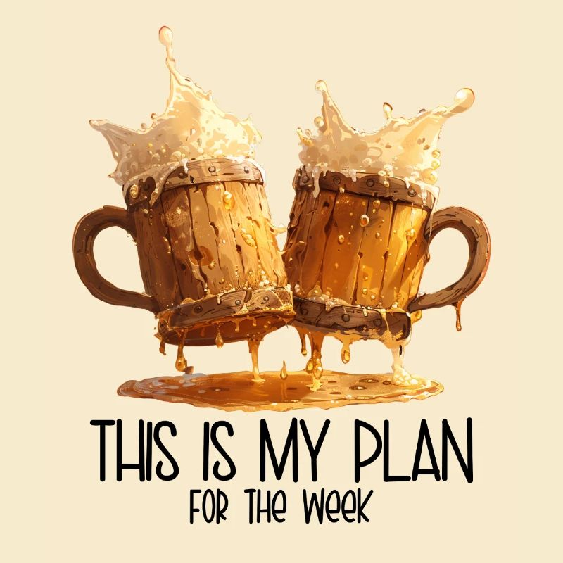 This is my plan for the week - Bierkrüge Larp