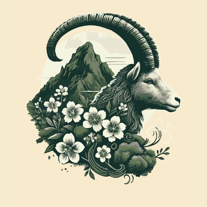 Steinbock Sternzeichen - Bergziege Astrologie