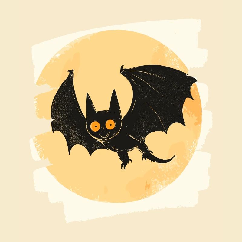 Fledermaus Retro