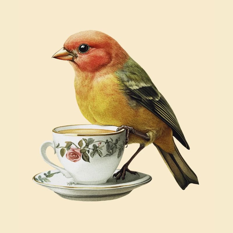 Finch Bird Kaffee
