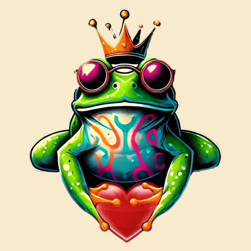Herz Frosch