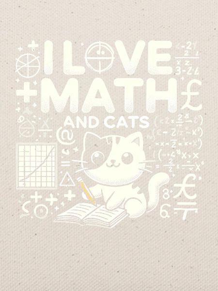Ich liebe Mathe und Katzen