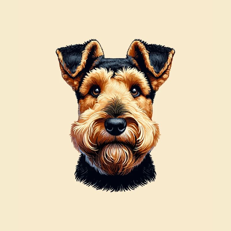 Hundegesicht - Welsh Terrier