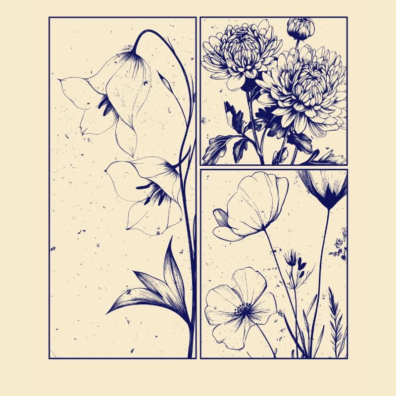 Blumen Chrysantheme Campanula Botanik Geschenk