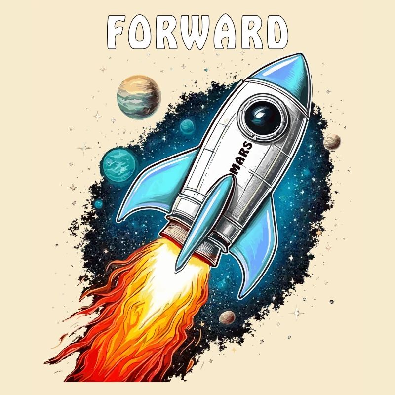 FUSÉE MARS EN AVANT