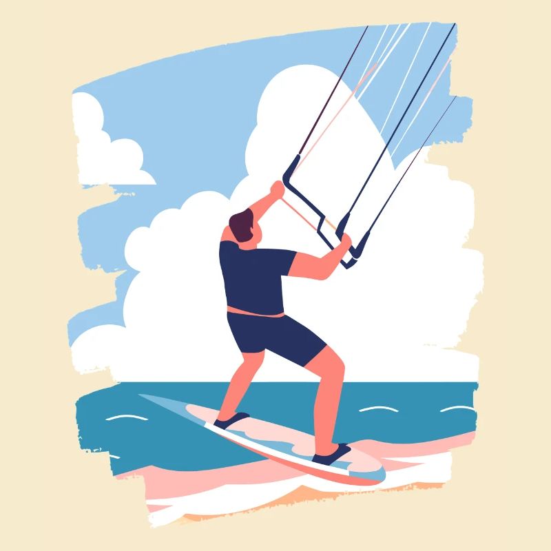 Kitesurfer
