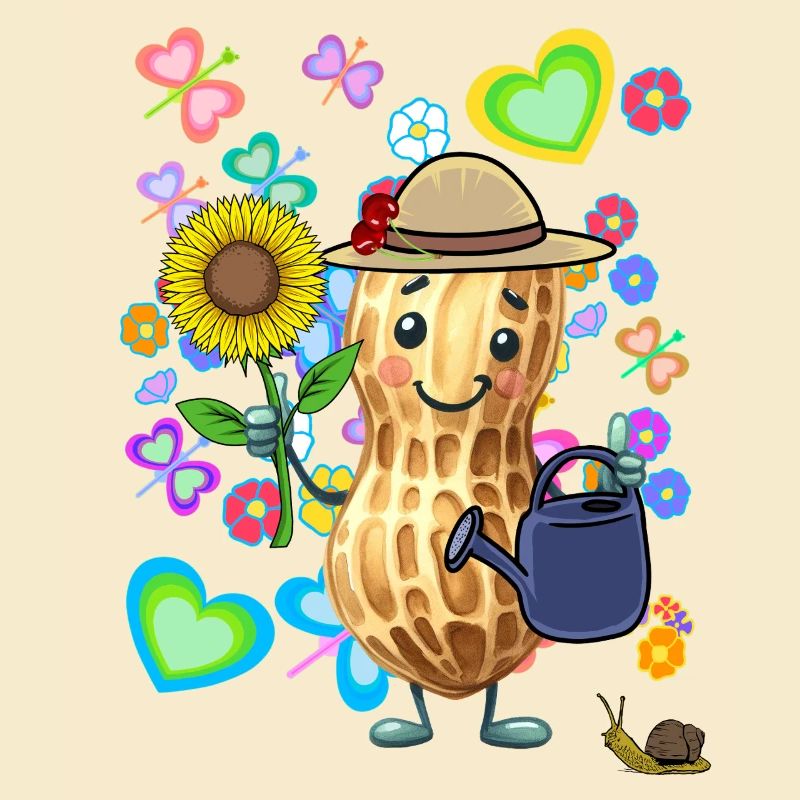 Peanut Peanuts Spring Summer Nut Peanuts