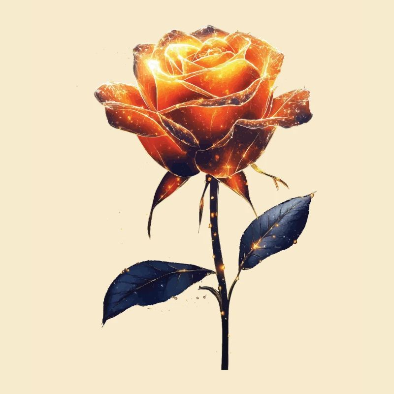 Orange Rose