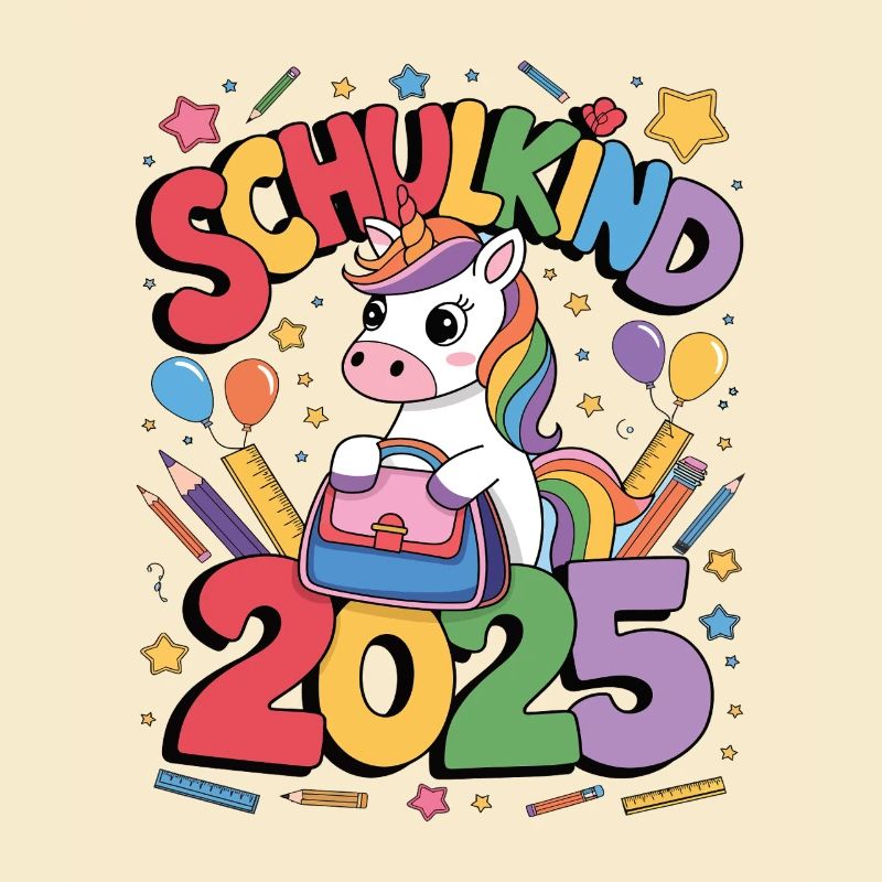 Schulkind 2025 Einschulung Schulanfang