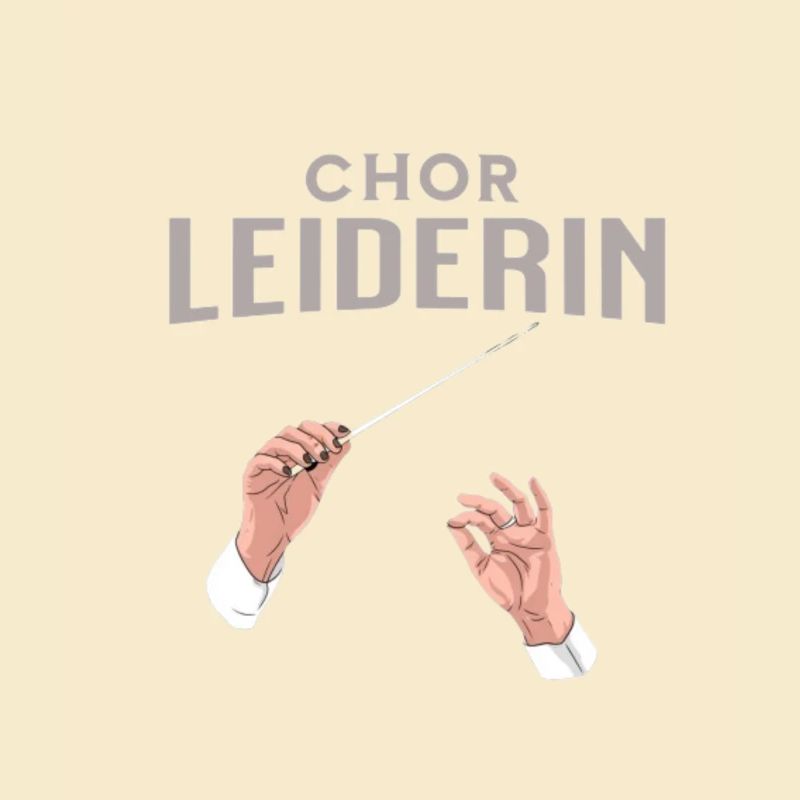Chor Leiderin Chorleiterin Dirigentin