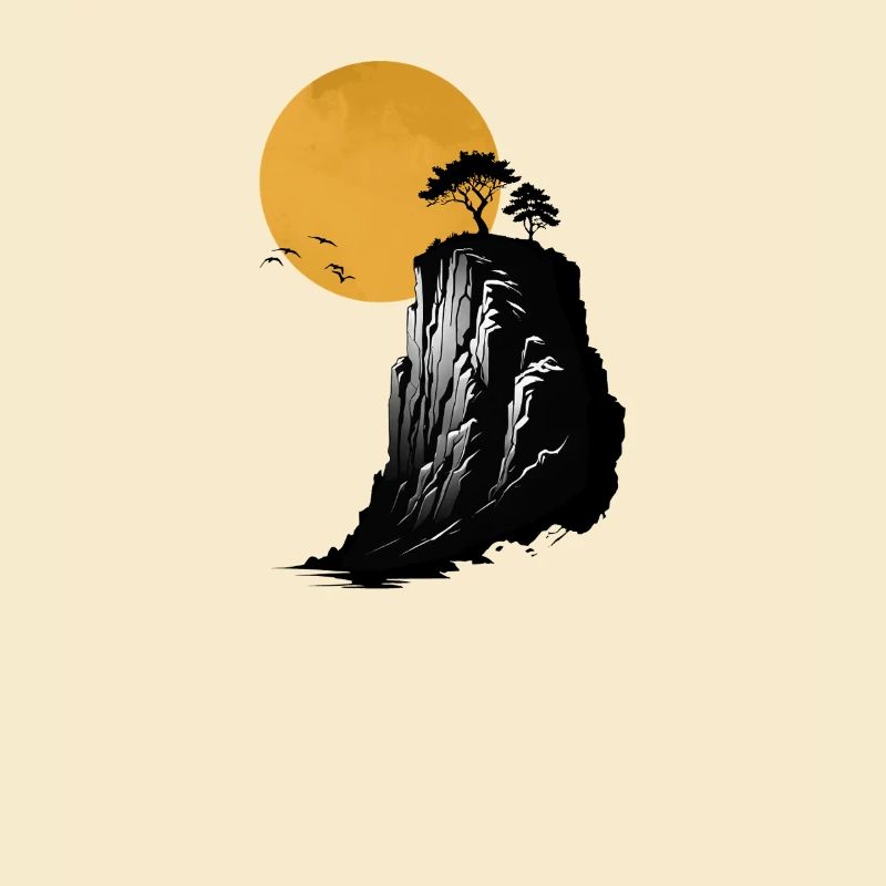 Cliffside Solitude