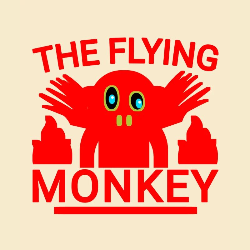 Flying monkey red