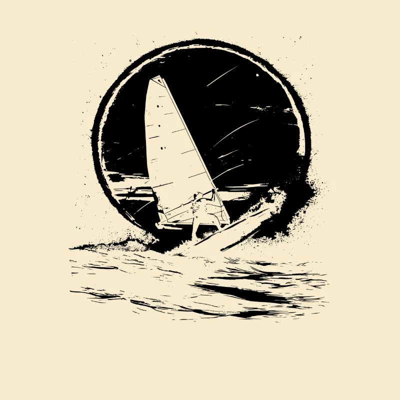 Graphiques de planche à voile