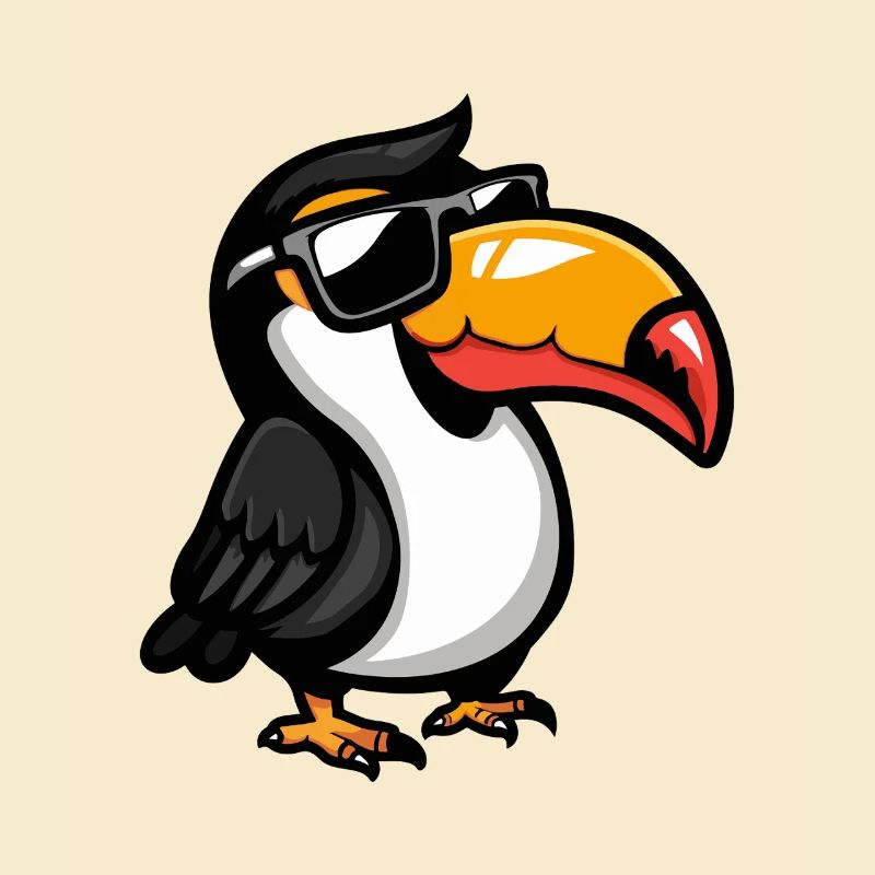 Tukan Vogel Cool Tier