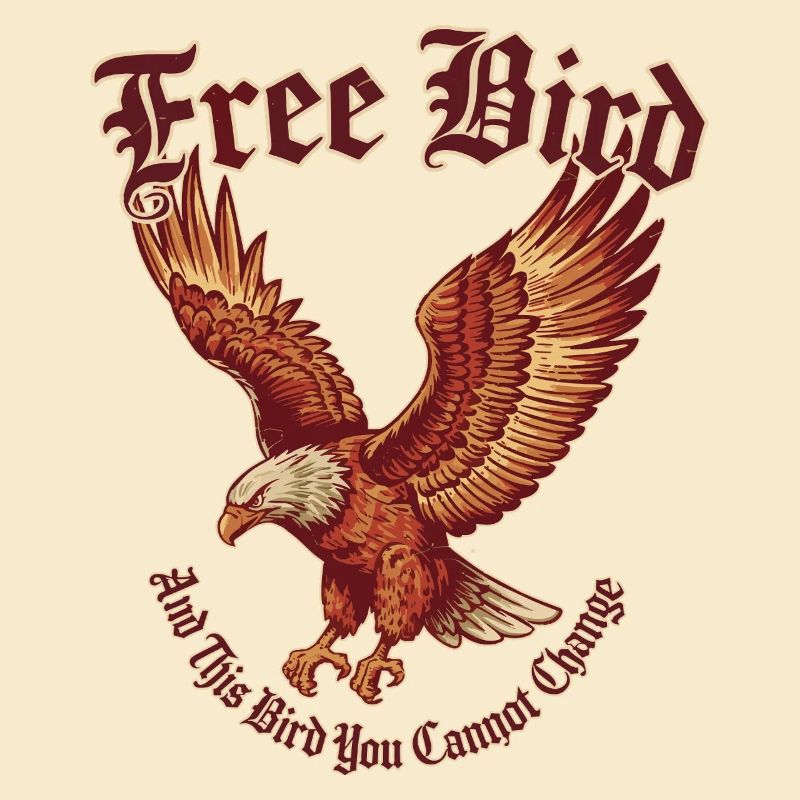 Oiseau libre | Soaring Eagle et rock