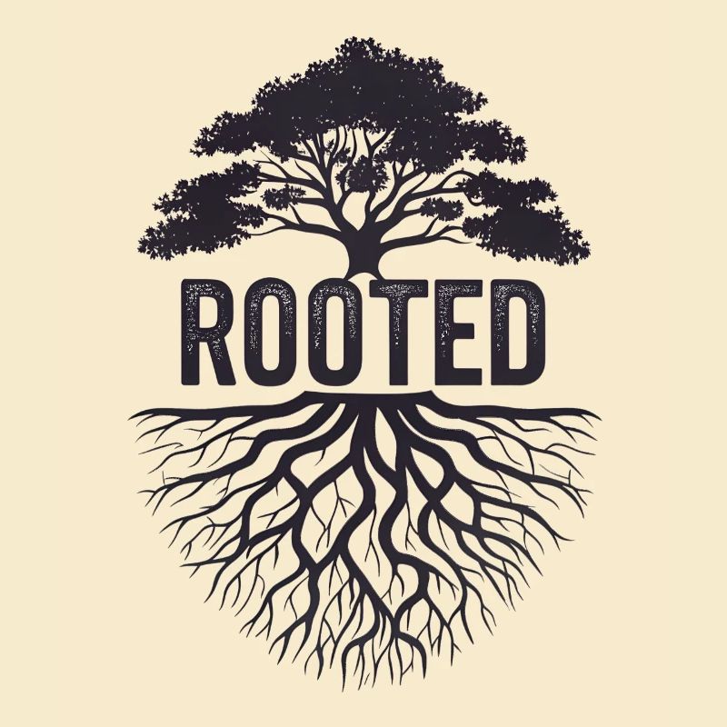 Rooted Tree Baum mit Wurzel Tree with Roots