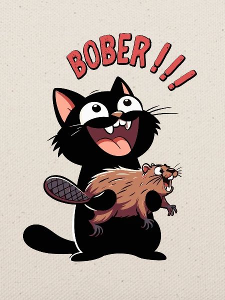Hyper-Katze ruft „Bober!!!“ – Tierischer Ausraster