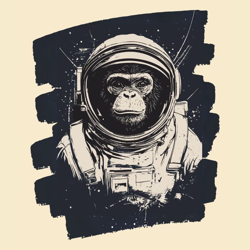 Singe astronaute