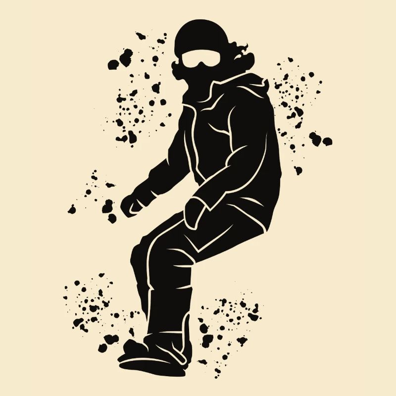 Snowboarder Snowboarding Snowboard