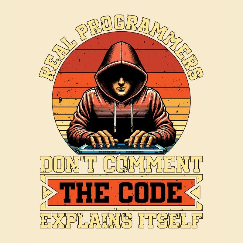 Codeur Les vrais programmeurs ne commentent pas le développeur Web