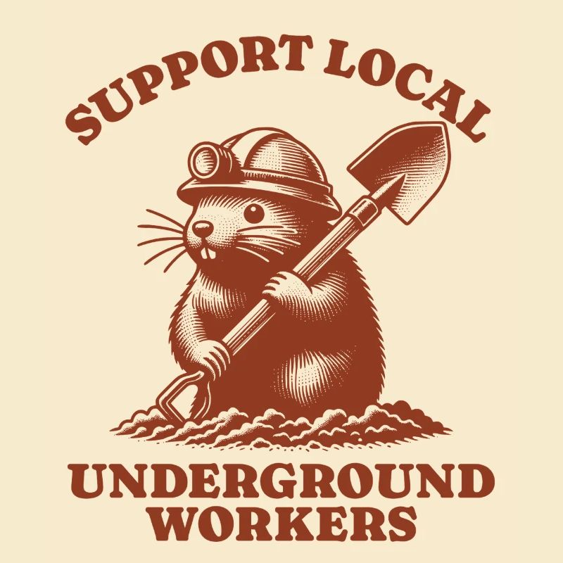 Support Local Underground Workers Lustiges Mole