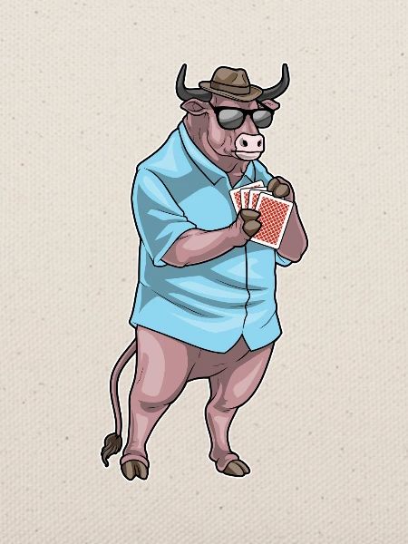 Stier Poker Pokerkarten