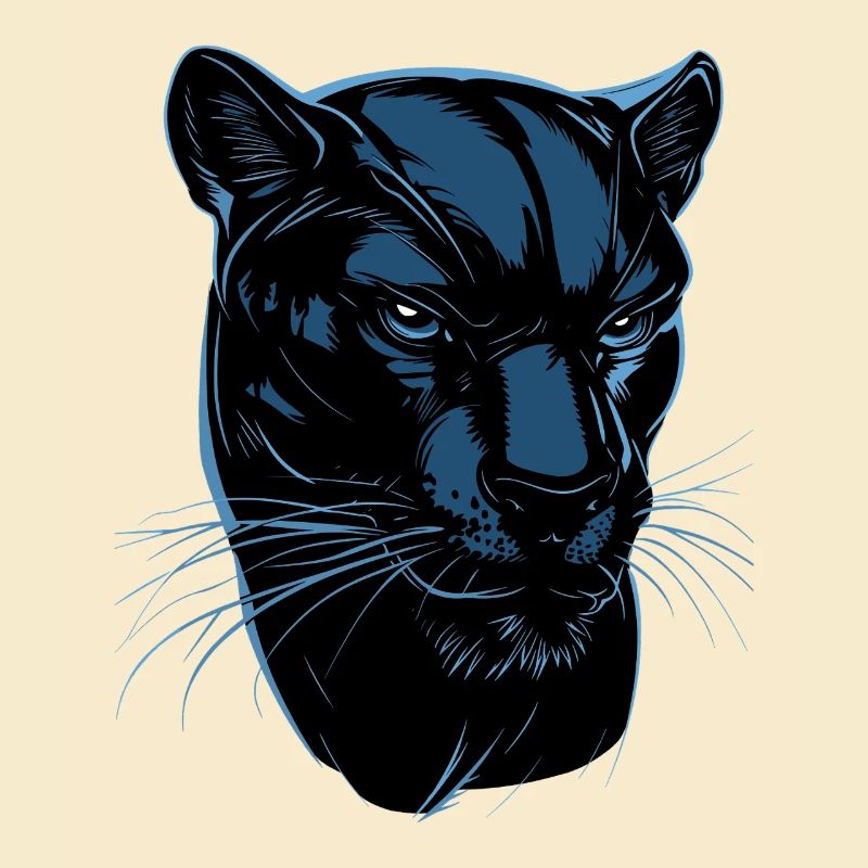 Panthère Léopard Grand Chat Mignon Gros Chat Panter