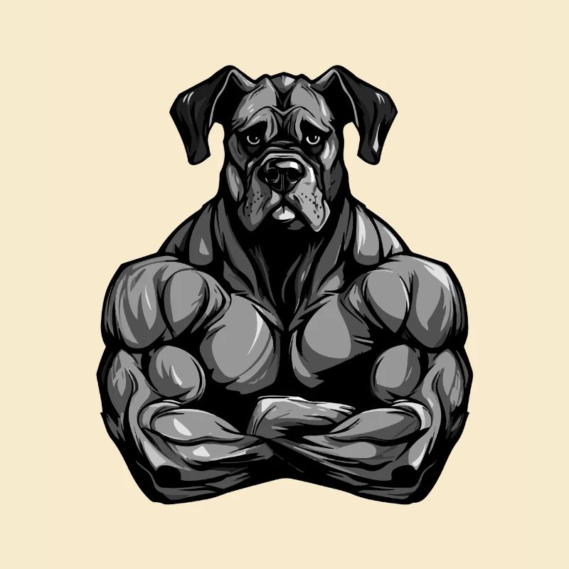 Dog muscles