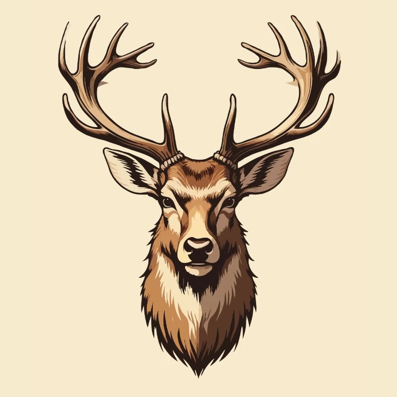 Chasse, chasse, chasse, chasse, cerf, bois de cerf, cerf,