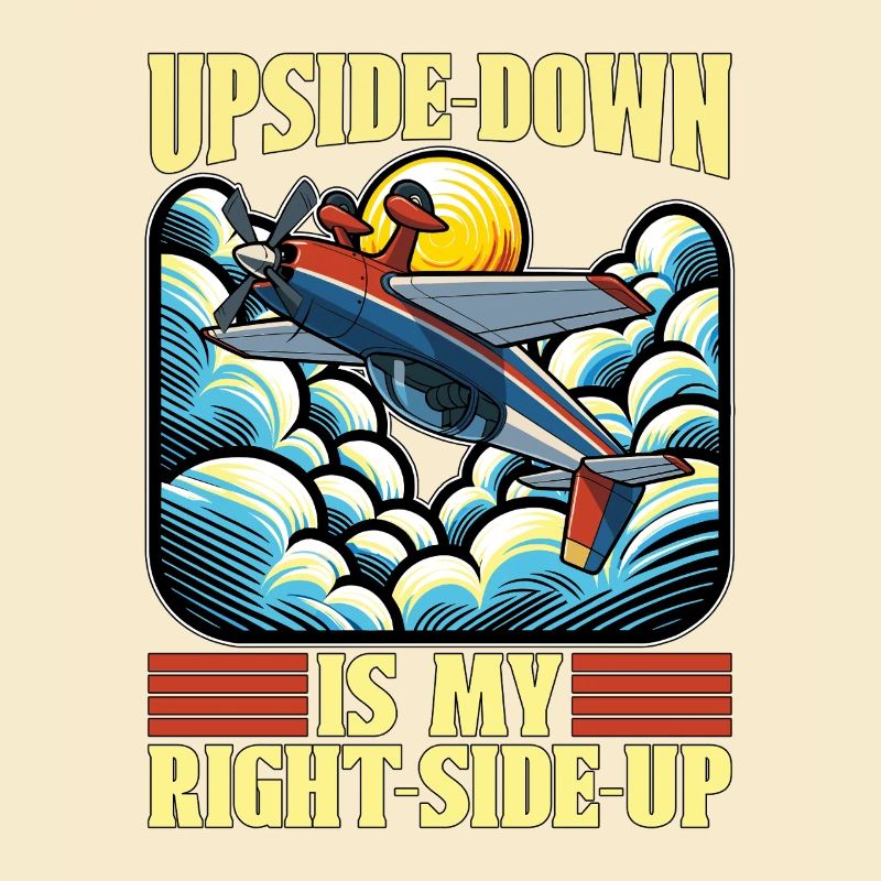 Aerobatic Pilot Upside-Down Is My Right RC Pilot