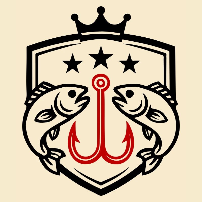 Fish Hook Fish Icon