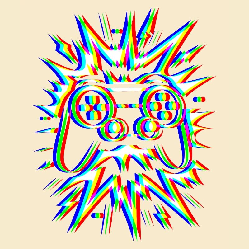 Glitch Controller – Gaming Explosion