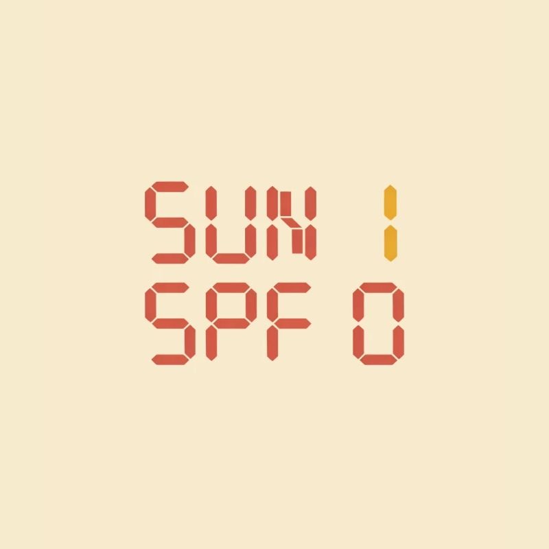 Sun 1 SPF 0 Sunburn