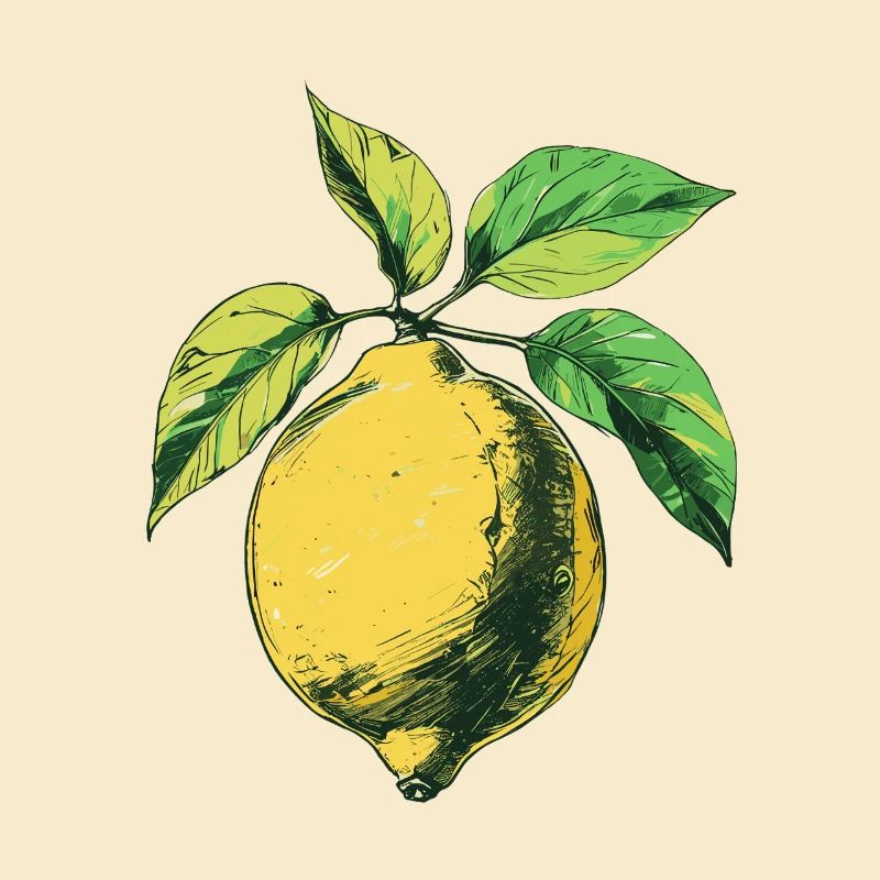 Lemon Drawing
