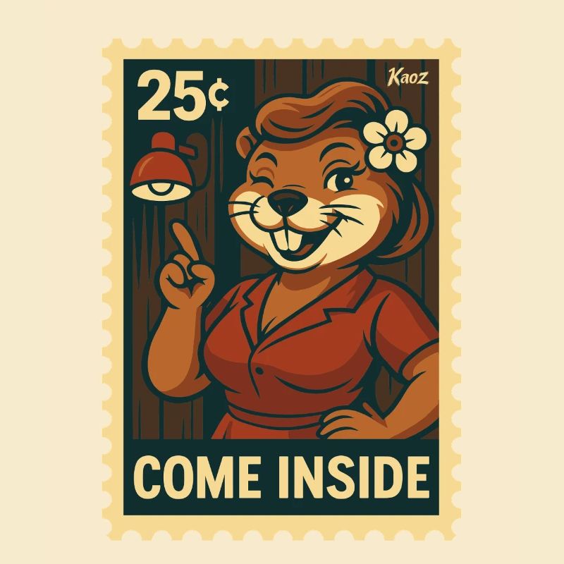 La dame castor vous demande d’entrer
