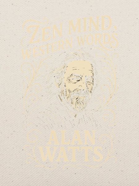 Zen Mind Westliche Worte Kunst