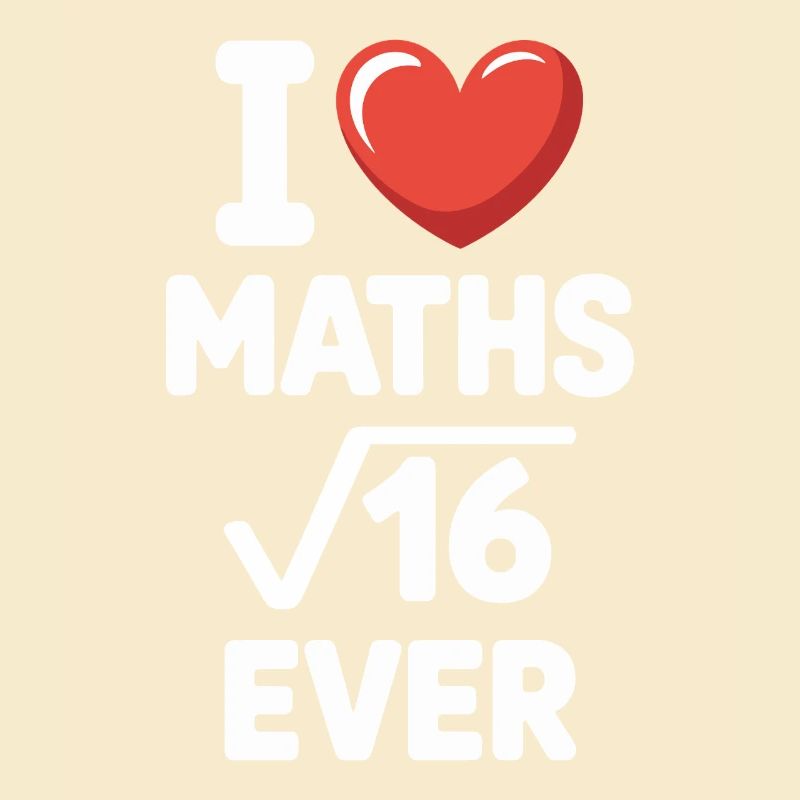 Math J’adore les maths Maths Nerd Professeur de mathématiques