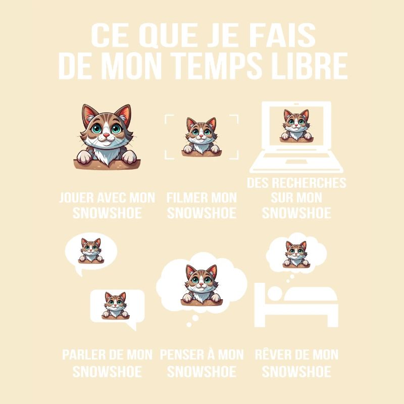 Ce que je fais de mon temps libre Snowshoe