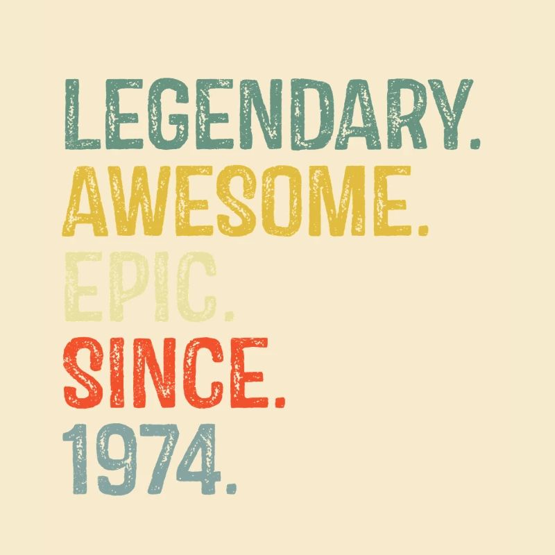 1974 Nostalgic Epic Typography Design