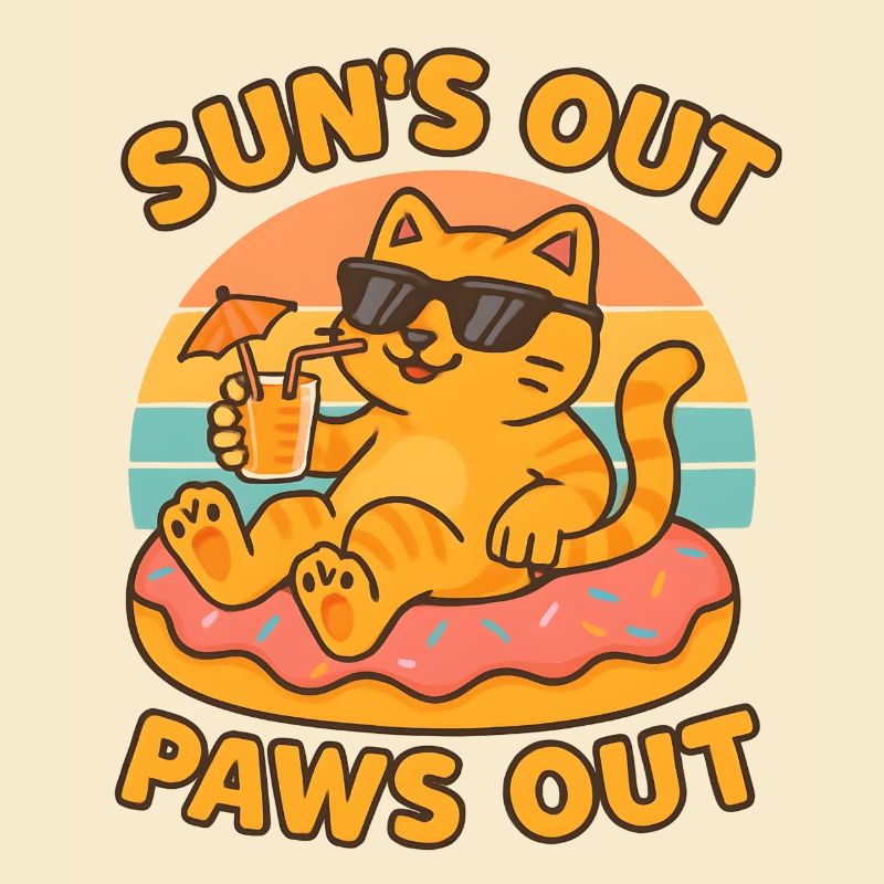 Sommer Katze