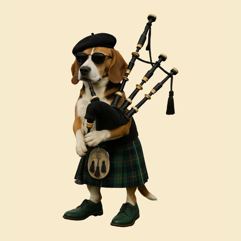 Beagle Dudelsack
