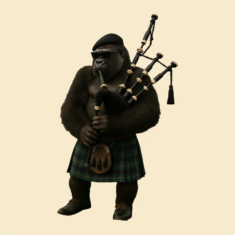 Gorilla Dudelsack