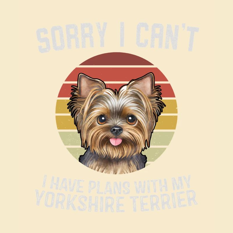 Graphique d’excuses du Yorkshire Terrier