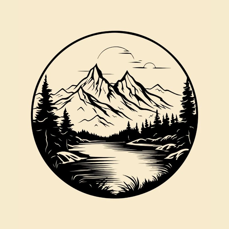 Berge Landschaft